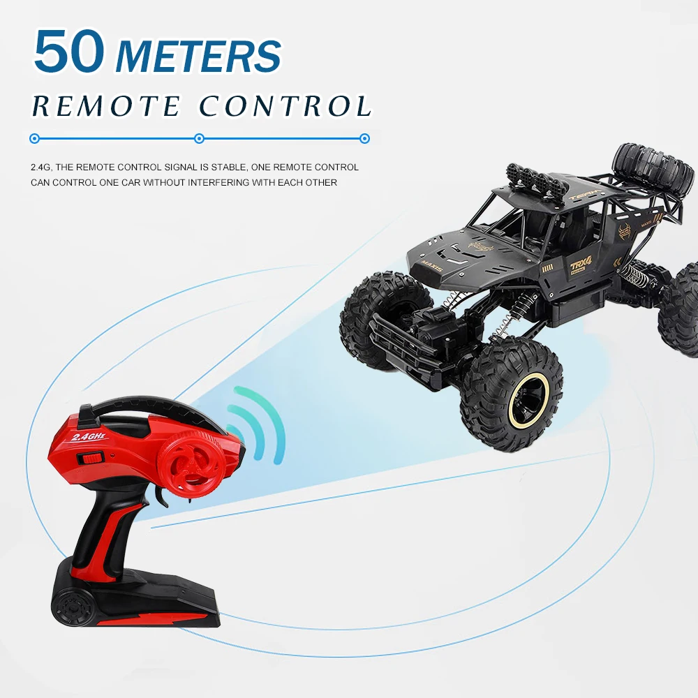 1:12 большой 4WD RC автомобиль 2 4G Радио пульт дистанционного управления
