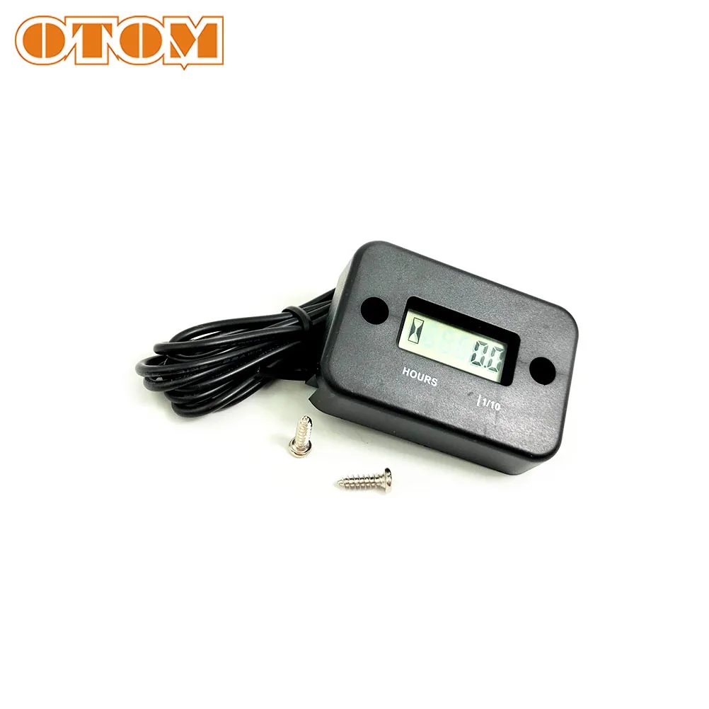 

Измеритель моточасов OTOM, универсальный Индуктивный цифровой водонепроницаемый датчик, ЖК-дисплей для CRF YAYO KXL RMZ KTM EXC YZF запчасти