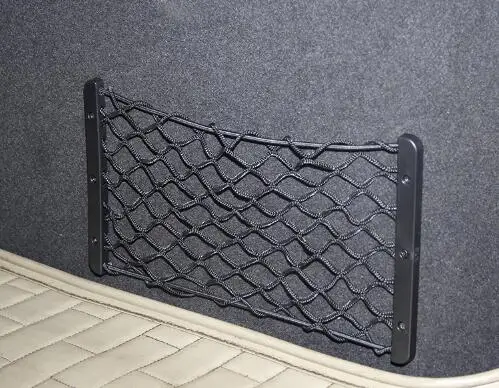 Автомобильный багажник боковой грузовой сети эластичная сетка для хранения