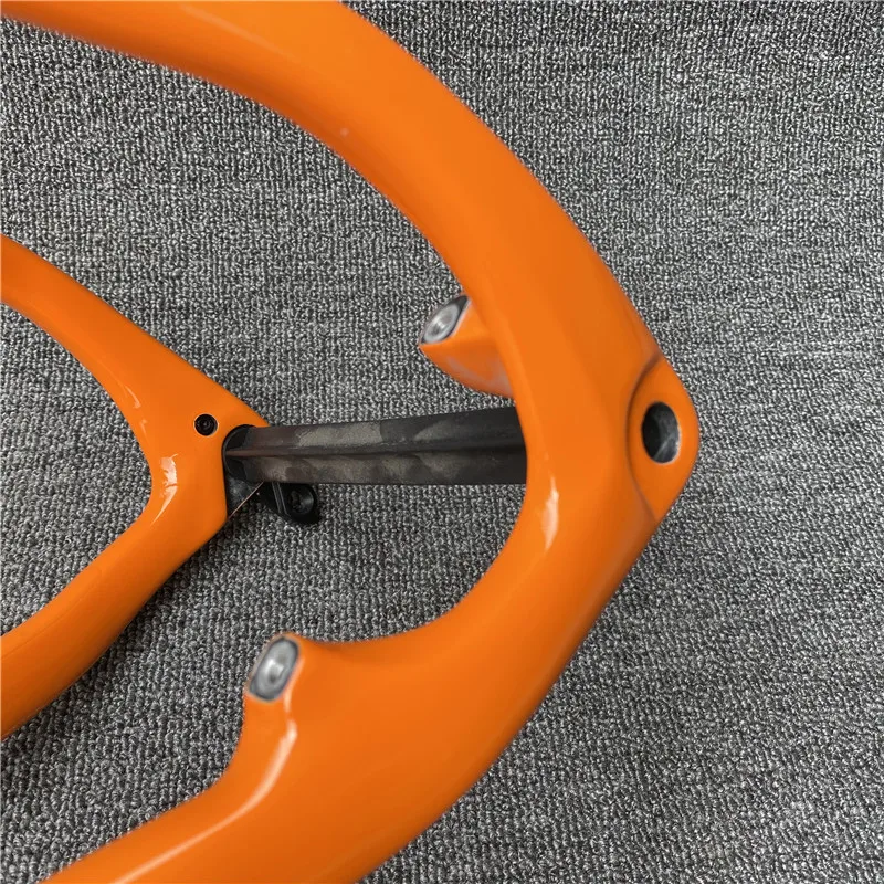 Ультралегкая Велосипедная вилка T800 карбоновая рама для езды по снегу 26er максимум