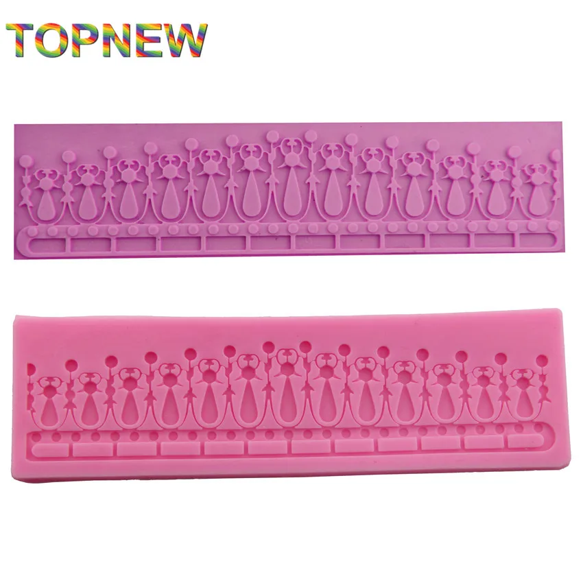 Помадка торт мгновенный кружево силиконовая форма Сахарная паста сахар