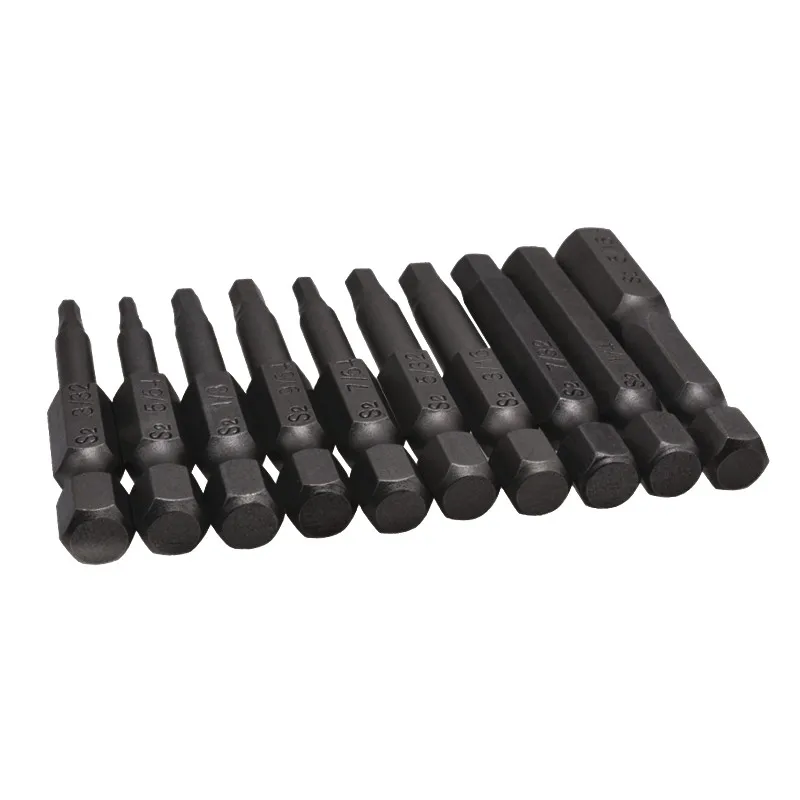 

DANIU 10Pcs Hex Screwdriver Head Allen Wrench Drill Bit Set Magnetic Tips Quick Release Shank Drill Bits Tool