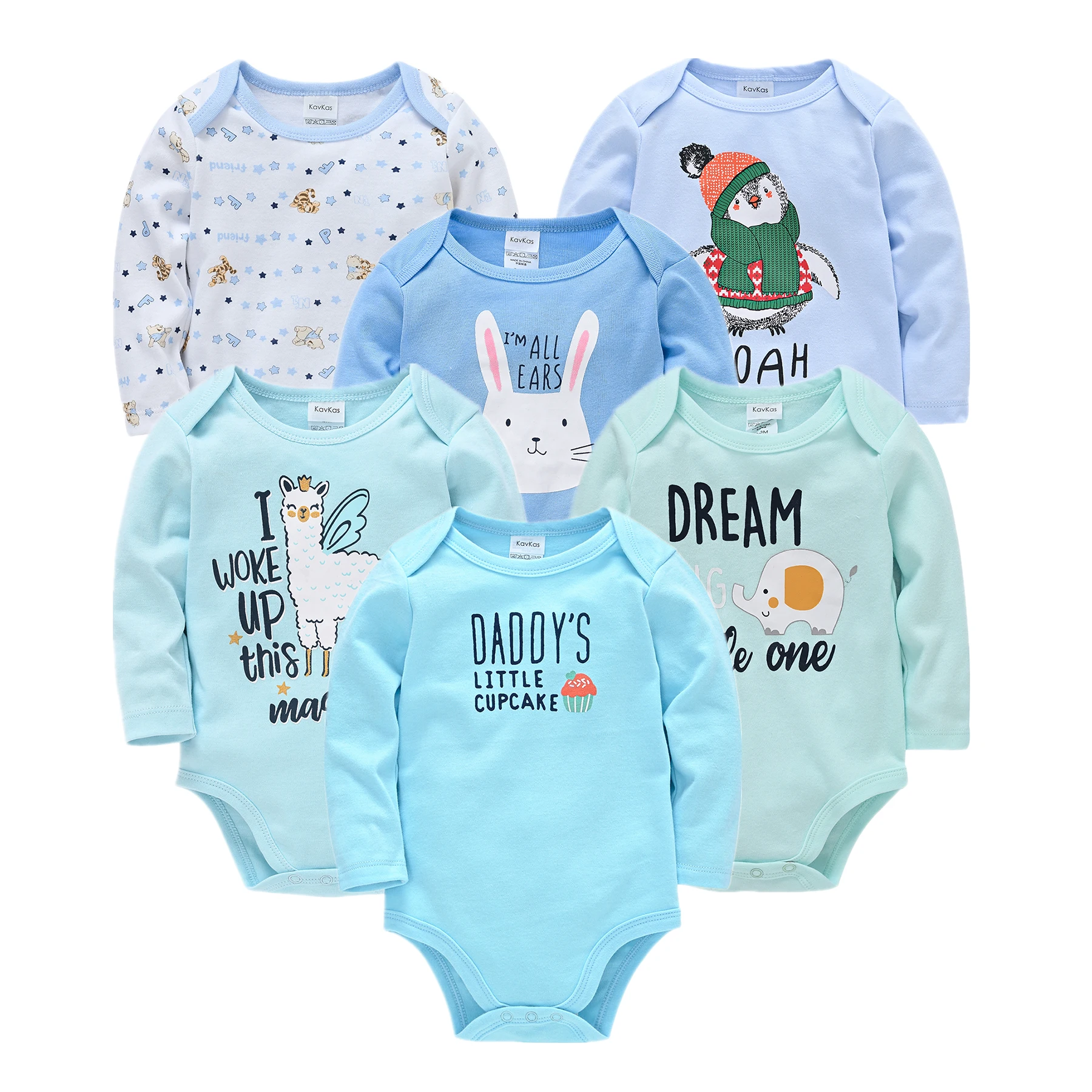 

Newborn Baby Boy Sleepsuits Autumn Pyjamas Cotton Clothes 0-12M Kids Girl Pajamas Long Sleeved Infant Girls Cartoon Clothing