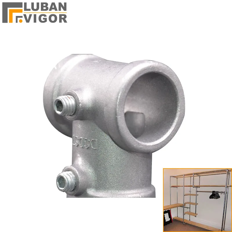 Быстроразъемный соединитель для труб из алюминиевого сплава Т образная Тройник