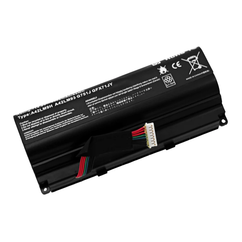 8 ячеек A42LM93 A42LM9H A42N1403 батарея для Asus G751 G751J G751JM G751JT G751JY GFX71 GFX71JM GFX71JT|Аккумуляторы