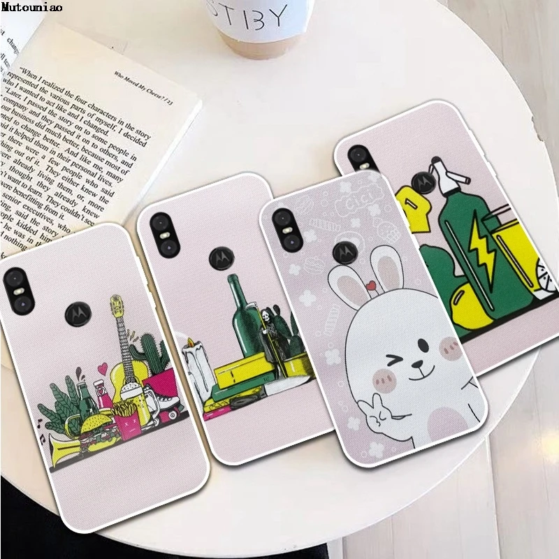 Фото Мягкий силиконовый чехол Lemon 3 из ТПУ для Motorola Moto C E4 E5 E6 G5 G5S G6 Z Z2 Play Plus №1