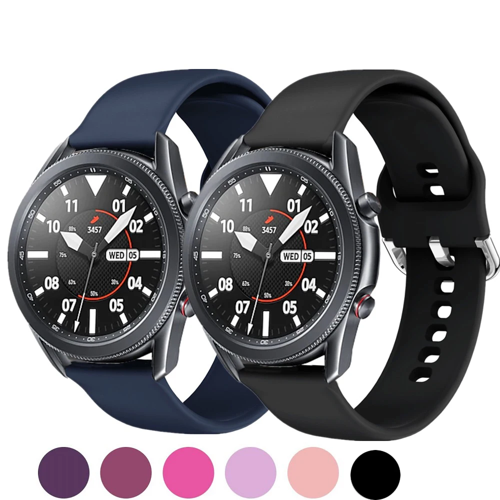 

galaxy watch 3 45mm 41mm band for samsung galaxy watch 46mm active 2 Gear S3 Frontier huawei watch gt 2e amazfit bip gts strap