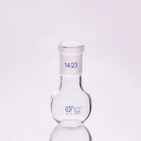 single standard mouth flat bottomed flaskcapacity 10ml and joint 1423single neck flat flask