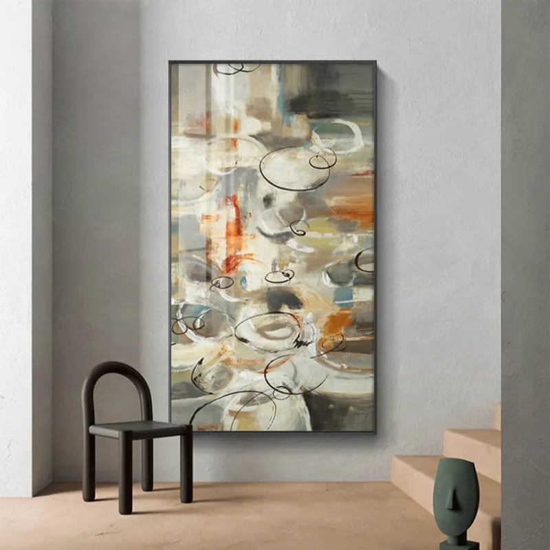 

Abstract City Phantom Romantic Canvas Decorative Painting Poster Picture Album Home Decor Wall Art Room Decoration Accessories