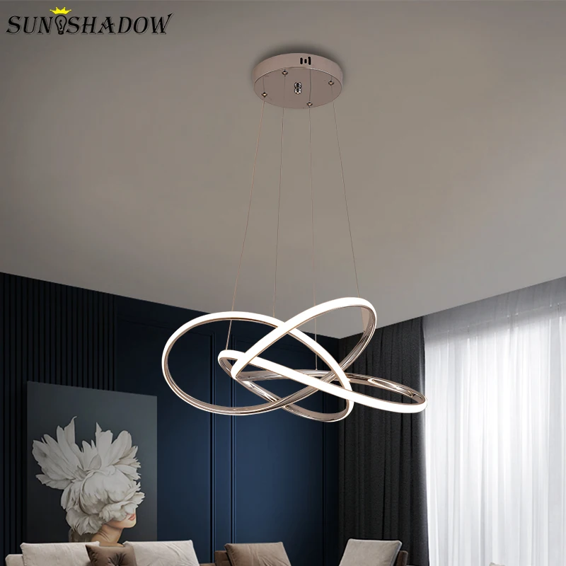 Люстра Светодиодная подвессветильник 110 В 220 для столовой кухни гостиной спальни