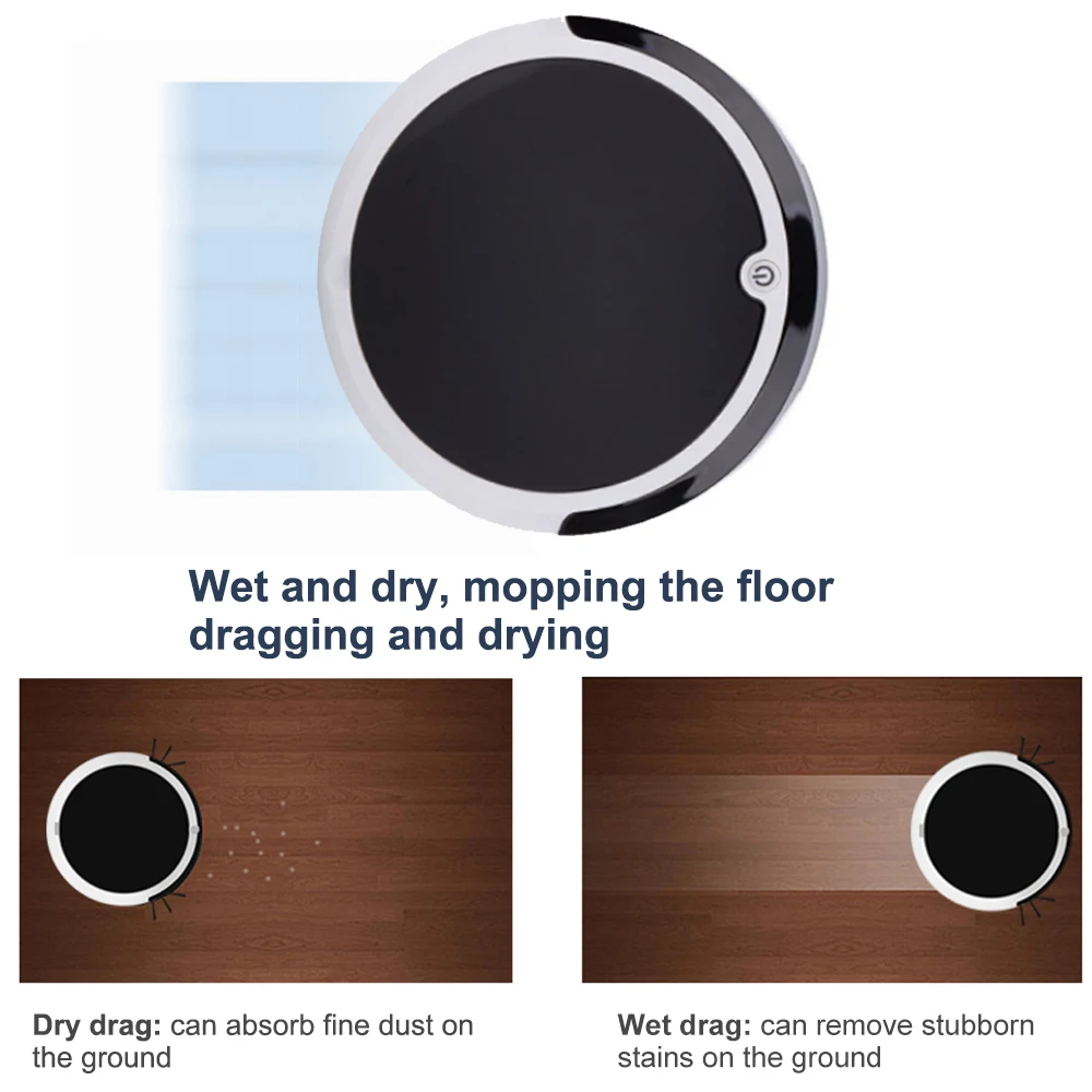 Домашний робот-пылесос умный подметальный робот от пыли и грязи волос