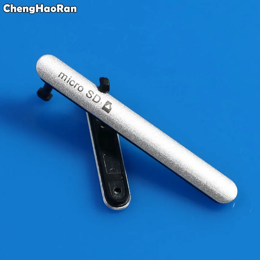 ChengHaoRan Micro SD SIM-карта слот для зарядки порт Пылезащитная заглушка USB крышка Sony Xperia Z3