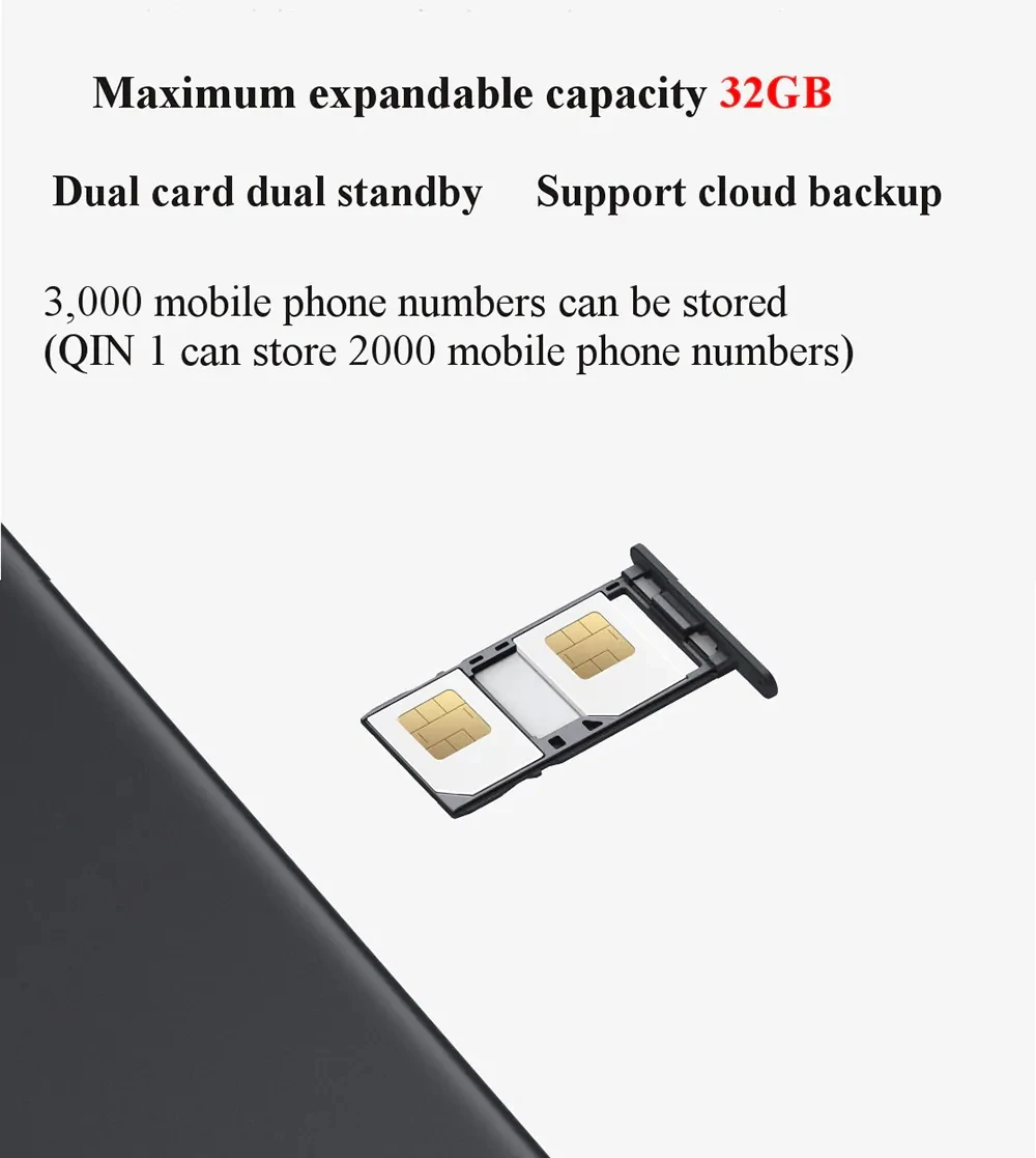 Xiaomi QIN 1S 4G сетевой Wifi 1480mAH BT 4,2 голосовой инфракрасный пульт дистанционного управления с двумя sim-картами