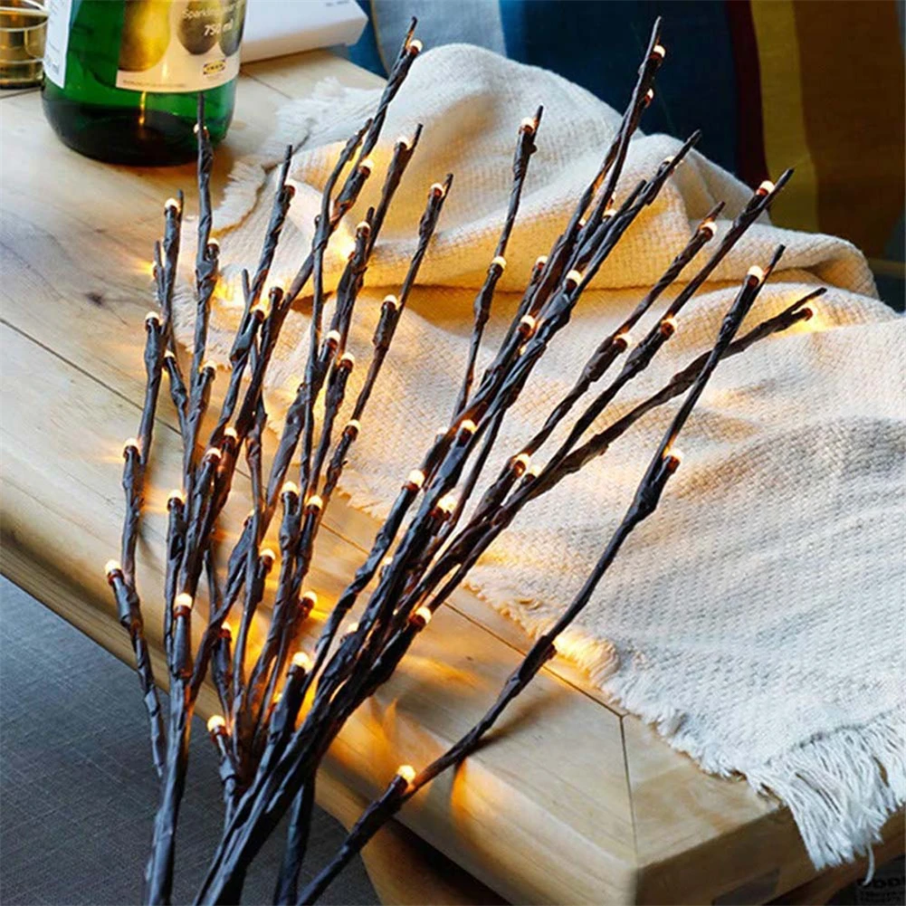 77 см 20LED искусственный веточный светильник для дерева светодиодный Сказочный