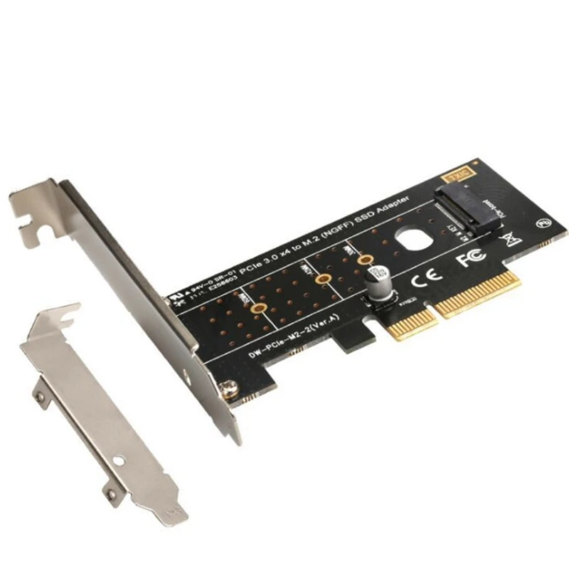 

NVME M.2 To PCIE3.0X4 High-Speed Expansion Adapter Card M KEY NGFF SSD Conversion Card