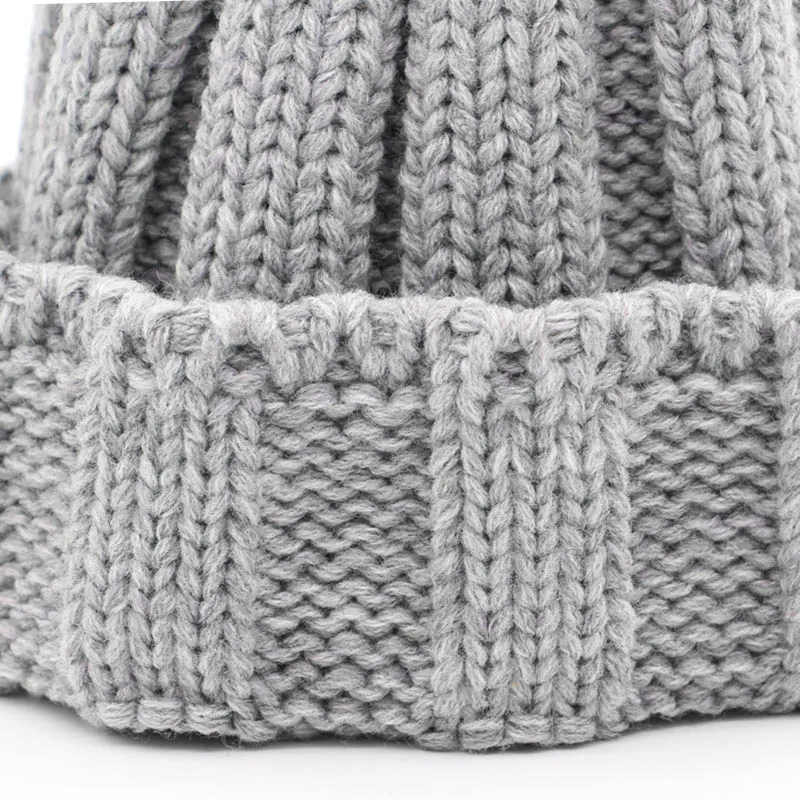 Зимние шапки шапка в стиле хип-хоп уличная вязаная для женщин мужчин акриловая