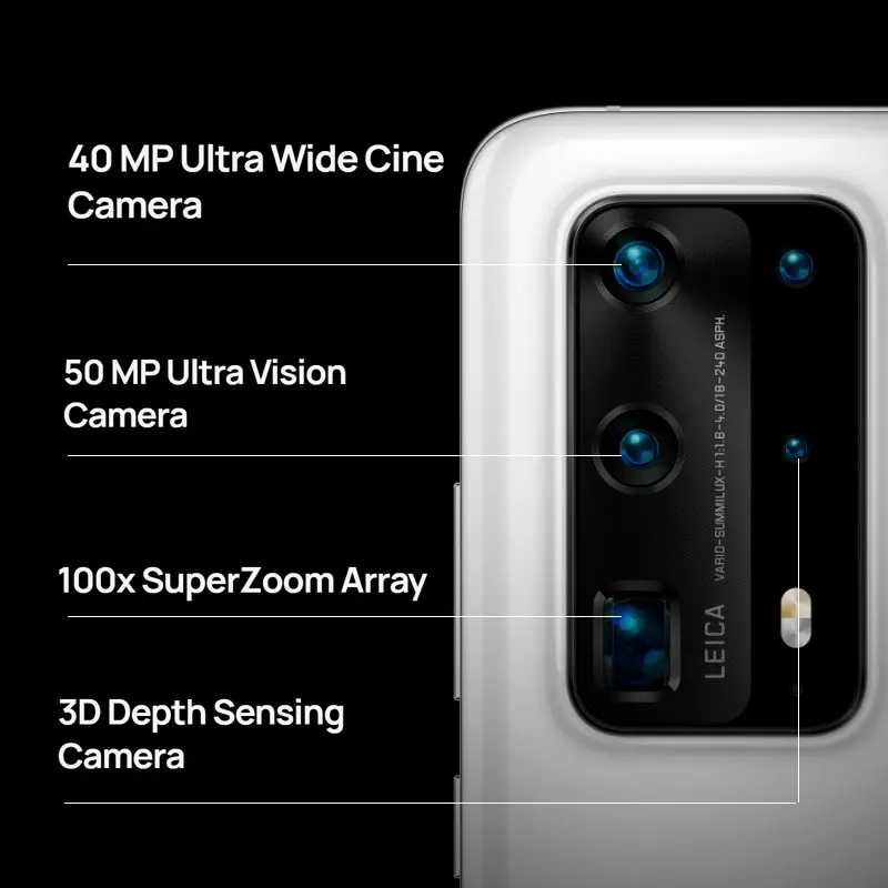 DHL бесплатная доставка глобальная версия Huawei P40 Pro + плюс 5G мобильного телефона 6 58