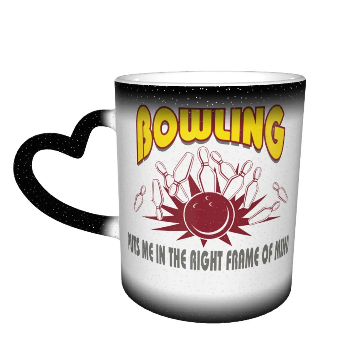 

Bowling Mug Wholesale Cool Mug Ceramic Gift That Changes Color Cups