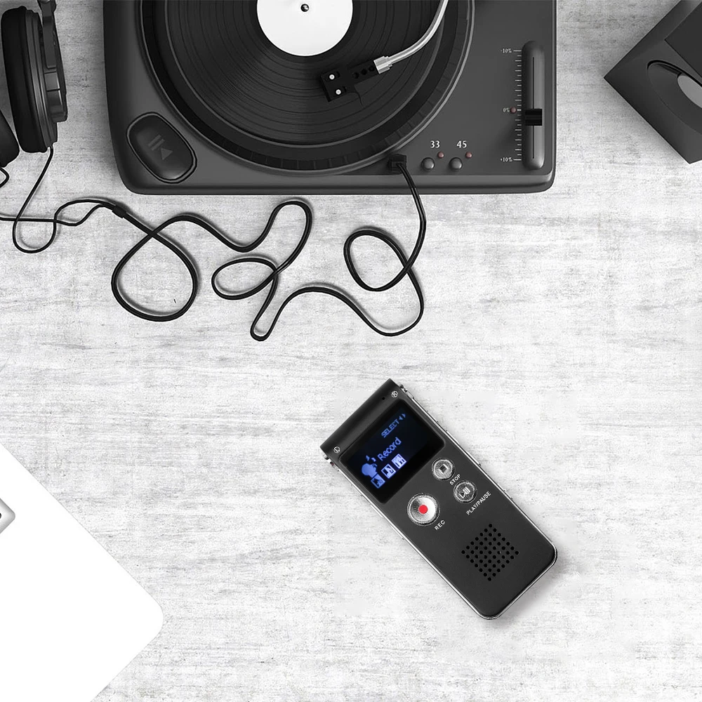 Мини-диктофон 8 ГБ USB-накопитель цифровой Аудио Диктофон для бизнеса речи mp3-плеер