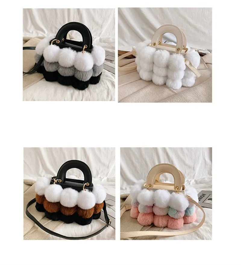 Новая Осенняя стильная милая леди 2021 модные зимние меховые высококачественные