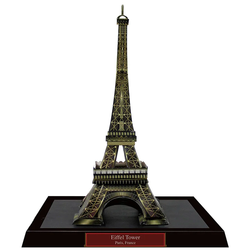 Эйфелевой башни складной мини 3D Бумага модель ремесла Сделай Сам искусства и