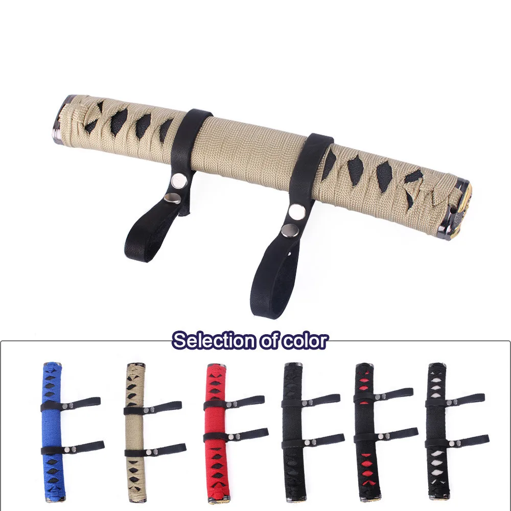 JDM меч самурая Ручка Стиль мульти функциональный для заднего сидения автомобиля