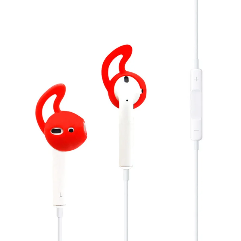 1 пара Air стручки силиконовый чехол непромокаемый не вызывает болезненных