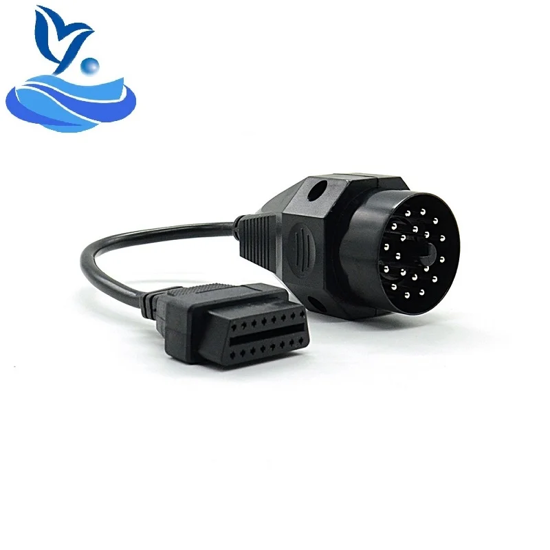 OBD1 OBD2 диагностический адаптер 20Pin для 16Pin гнездовой разъем полный Pin 20 к OBDII 16 код| |