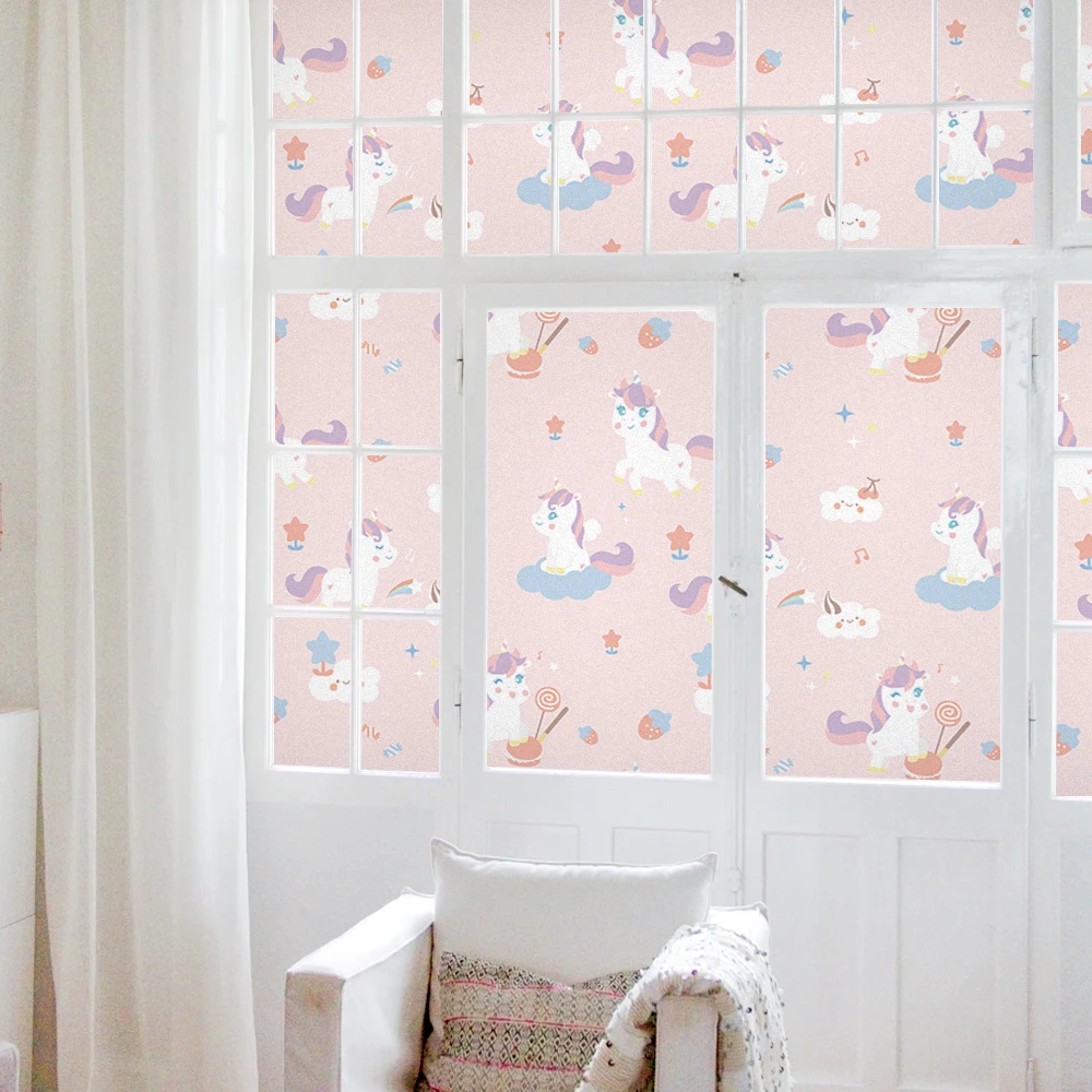 Декоративная пленка для детских комнат на окно конфиденциальности защита от