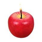 Фруктовые свечи, Рождественская имитация, искусственные свечи в форме фруктов, Рождество, свадьба, вечеринка, Декор для дома, новые украшения