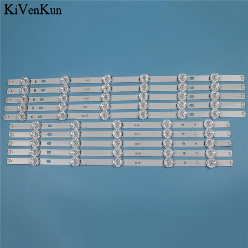 TV Lamp LED Backlight Strip For LG 55LB551U 55LB551V 55LB552U 55LB552V Bar Kit LEDS Bands DIRECT 3.0 55INCH REV0.1 180409 Rulers