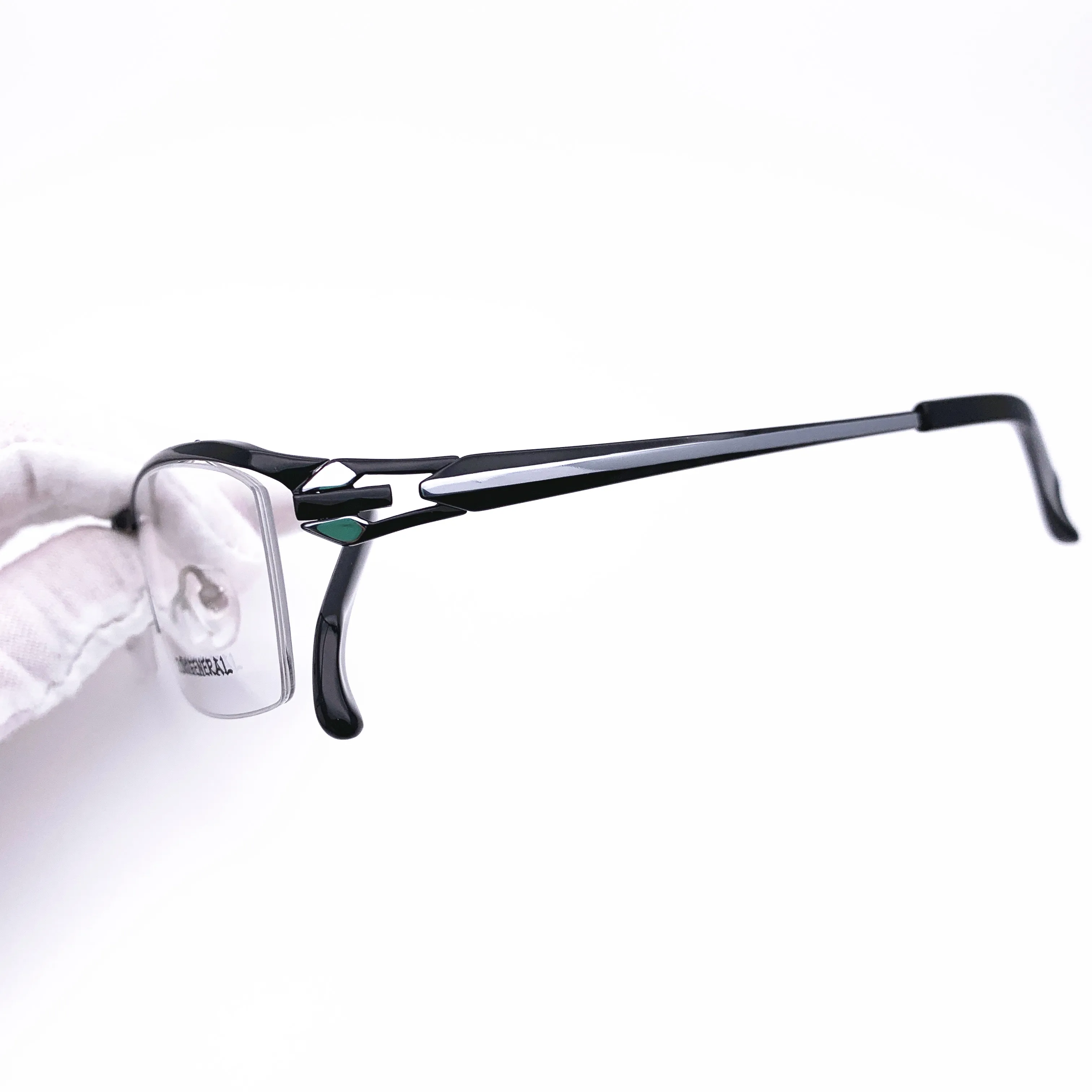 Belight оптические японские дизайнерские спортивные титановые Полуободковые очки