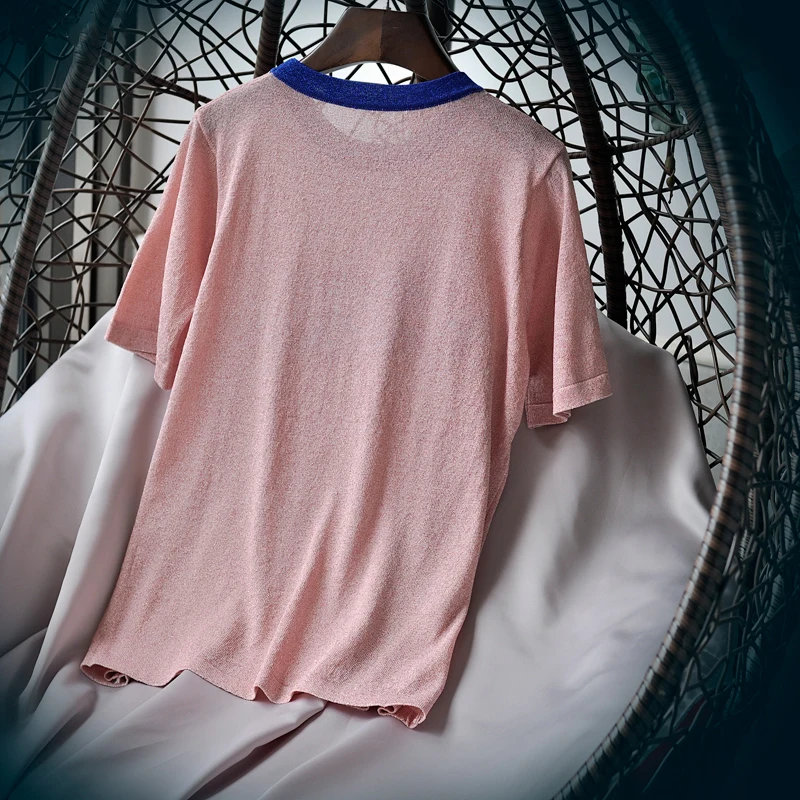 2021 Корейская летняя Милая футболка с буквенным принтом женская Harajuku коротким