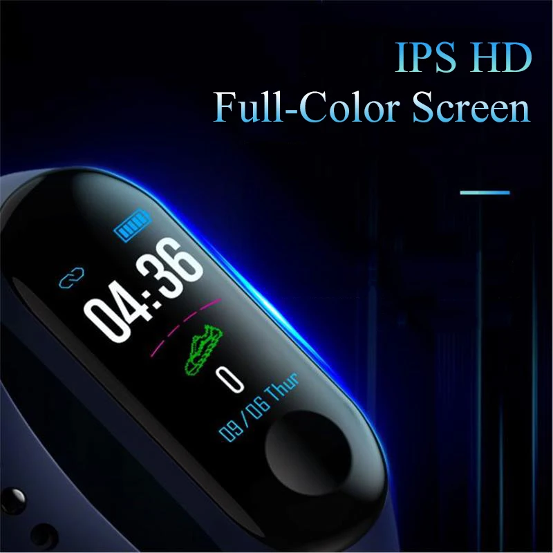 Смарт-браслет M3 с шагомером и монитором кровяного давления женские Смарт-часы