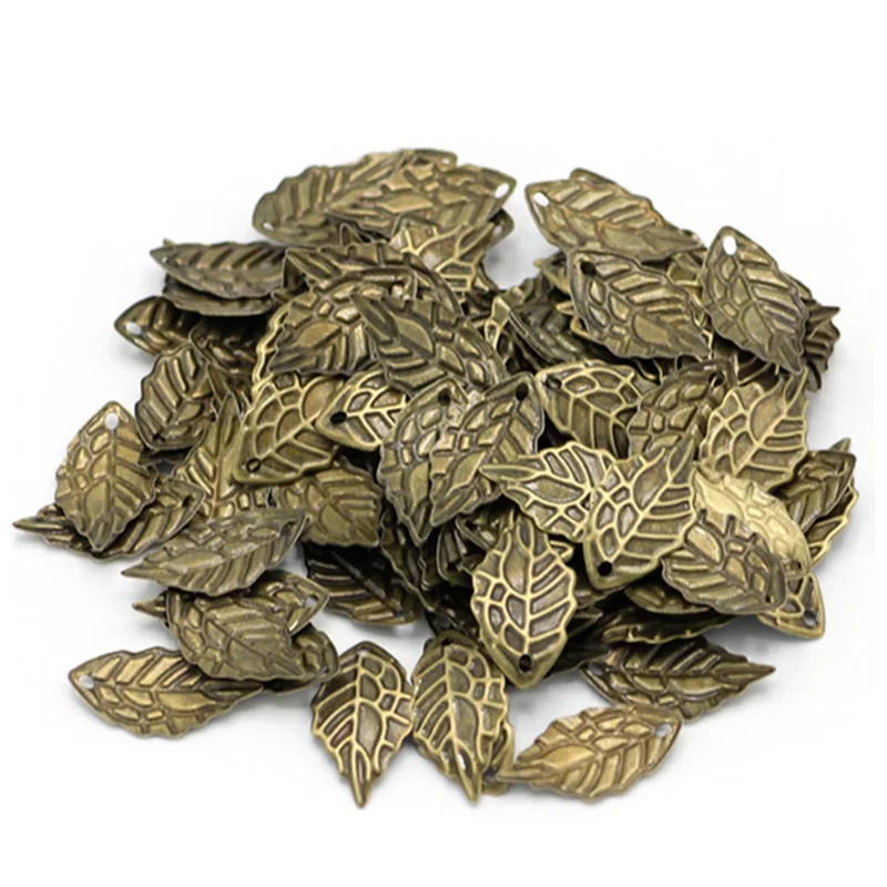 20/100 штук металлические подвески штампованные листовые бусины свободные хлопья