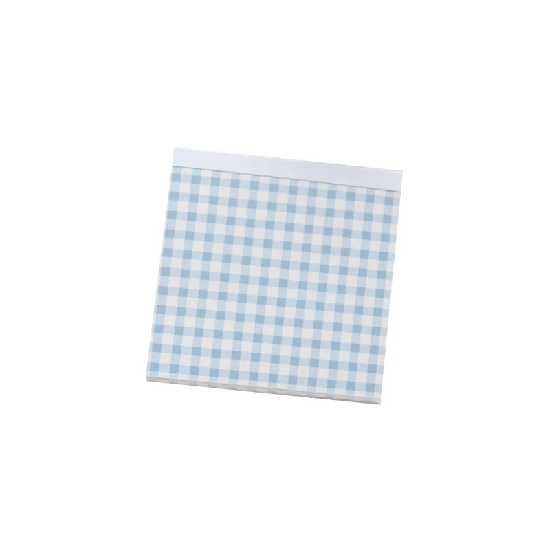 6PCS/LOT lattice long series creative message material paper memo pad | Канцтовары для офиса и дома