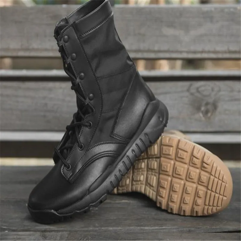 Мужские сверхлегкие армейские ботинки военная обувь боевые тактические