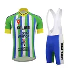 Командная одежда для велоспорта KELME, мужские зеленые Трикотажные костюмы с коротким рукавом для соревнований, одежда для велоспорта