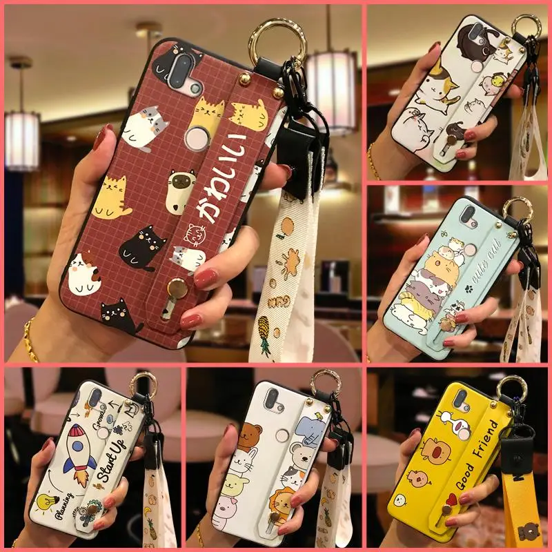 New Waterproof Phone Case For Fujitsu Arrows RX Anti-dust Cartoon Kickstand Wristband Arrival | Mobile Cases &amp Covers