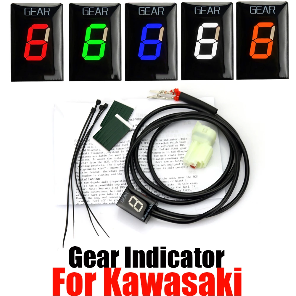 Индикатор механизма мотоцикла для Kawasaki ER6N ER 6F Z1000SX Ninja300 Ninja 650 300 400 Z1000 Z800 Z750 Z400 Z650