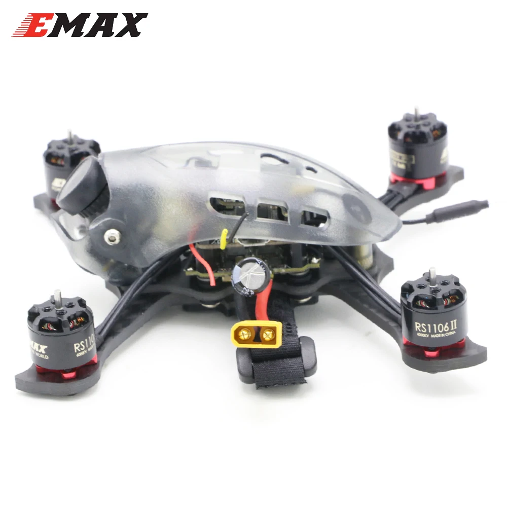 Батарея для гоночного дрона EMAX Babyhawk 112 мм FPV с мотором RS1106 5 8g VTX переключаемая 25/200