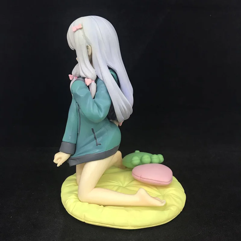 

NEW Hot Japanese Anime 14CM Izumi Sagiri Eromanga Sensei Kneeling PVC Action Figure Collection Model Doll Toys Gift