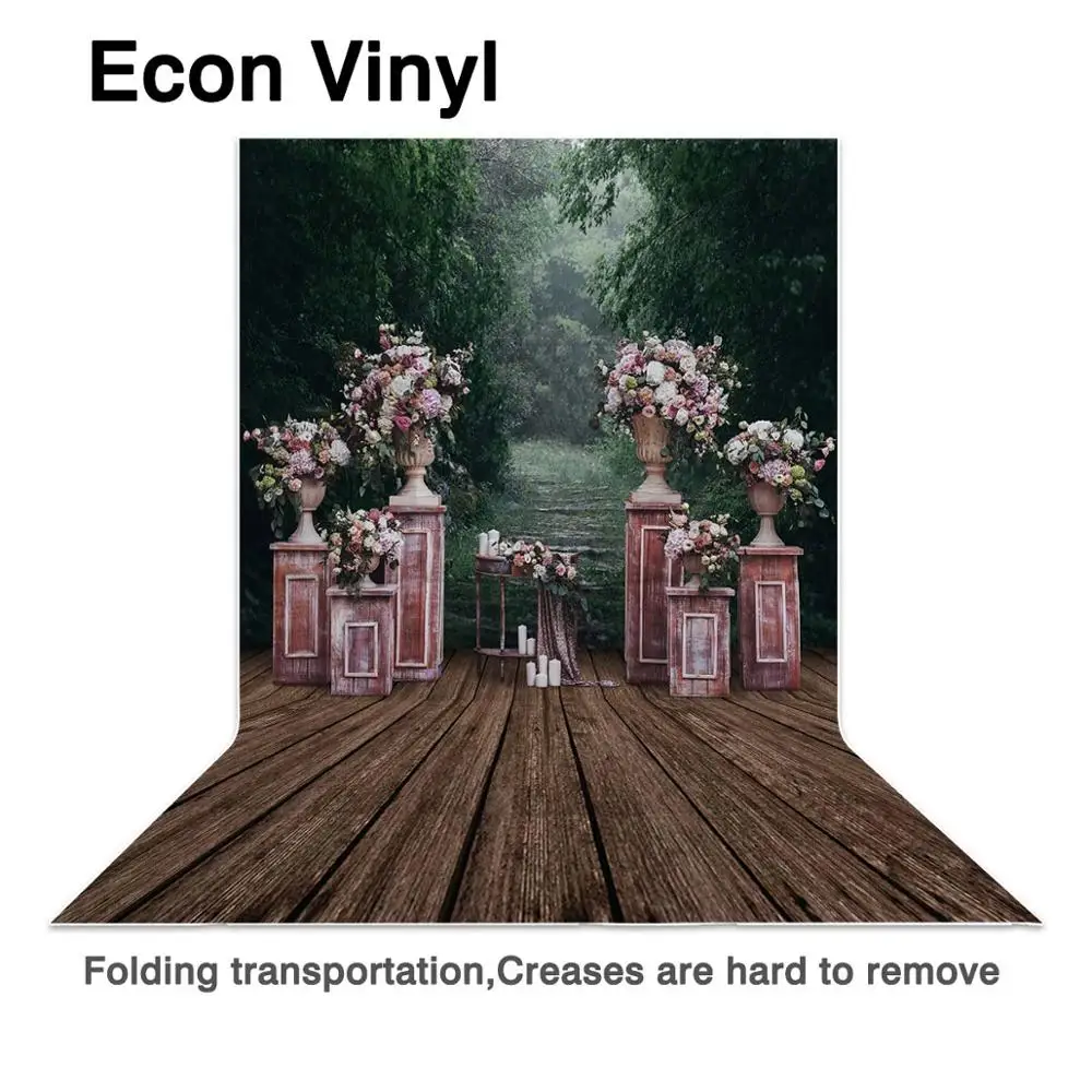 Фон для студийной фотосъемки Allenjoy с изображением леса цветов Дня Святого