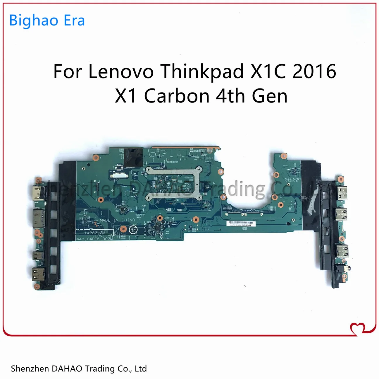 Материнская плата 448.04P16.002M 448.04P15.002M 14282-2M для ноутбука Lenovo Thinkpad X1C X1 Carbon 4th Yoga с