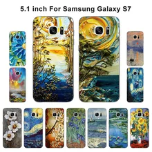 Прозрачный мягкий силиконовый чехол для Galaxy S7 чехлы телефонов