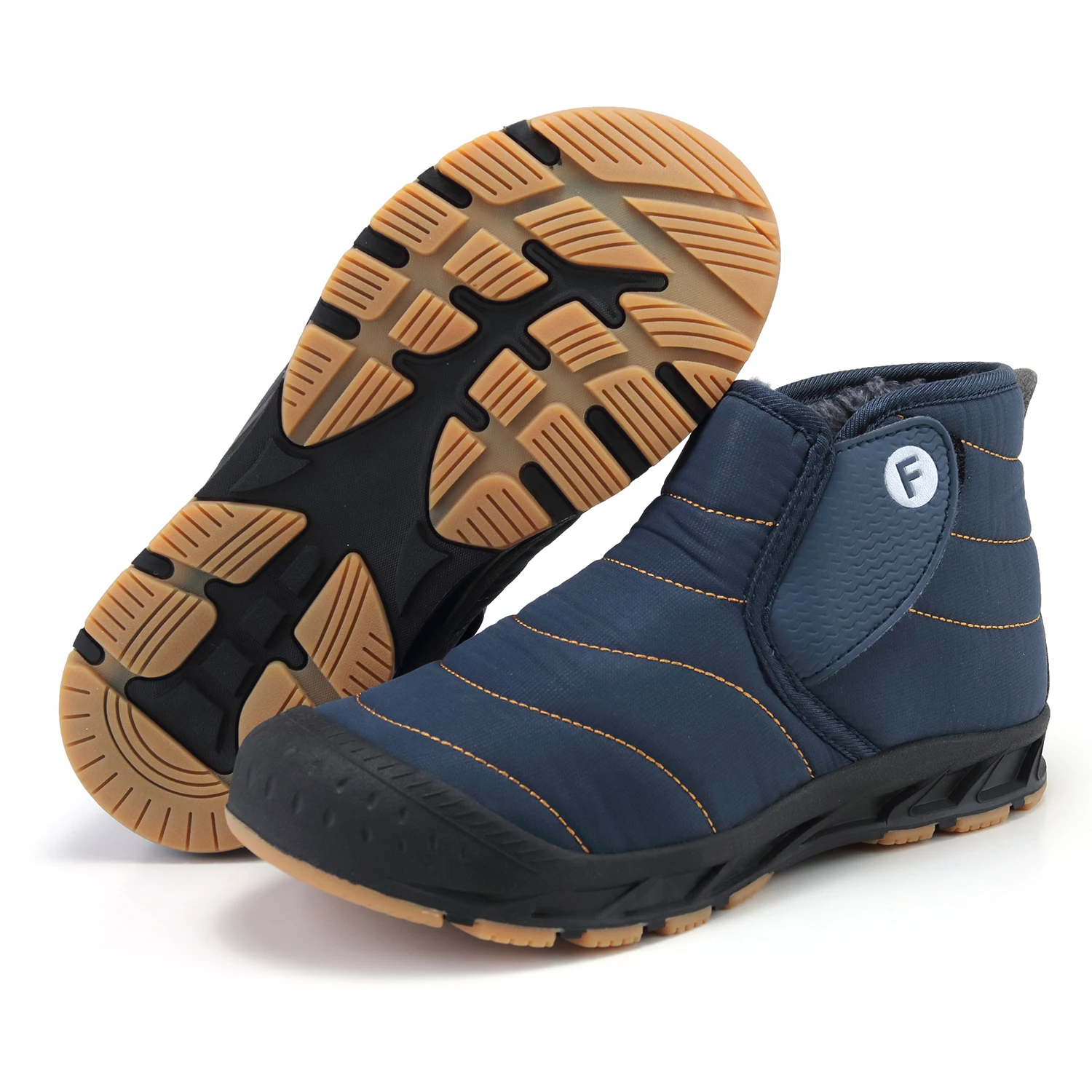 

Plus Velvet Non-slip Mens Womens Snow Boots Winter Warm Comfortable Cotton Shoes Outdoor Wear-resistant Climbing Hiking Shoes