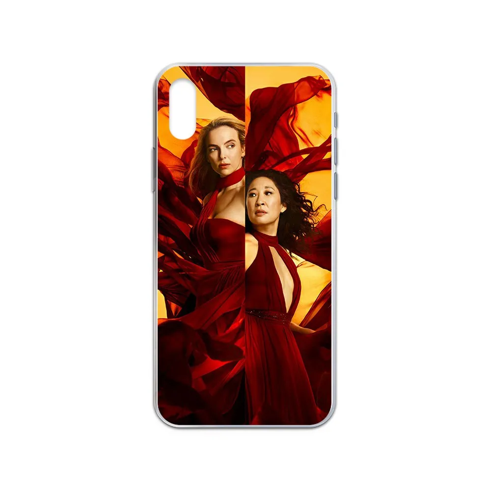 Killing Eve TV series 3D hoesjes Прозрачный чехол для телефона iphone 4 4S 5 5C 5S 6 6S PLUS 7 8 X XR XS 11 PRO SE 2020