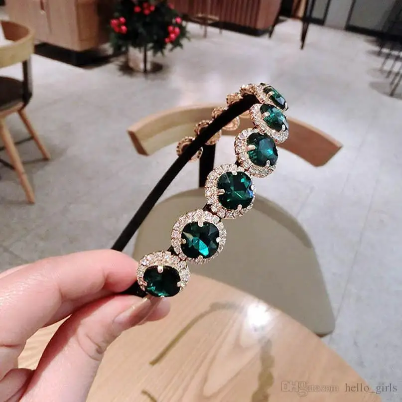 

Girls Hair Sticks Kids Headbands Diamond Fashion Princess Head Bands Teenage Kids Headband Crystal Children Hair Accessories