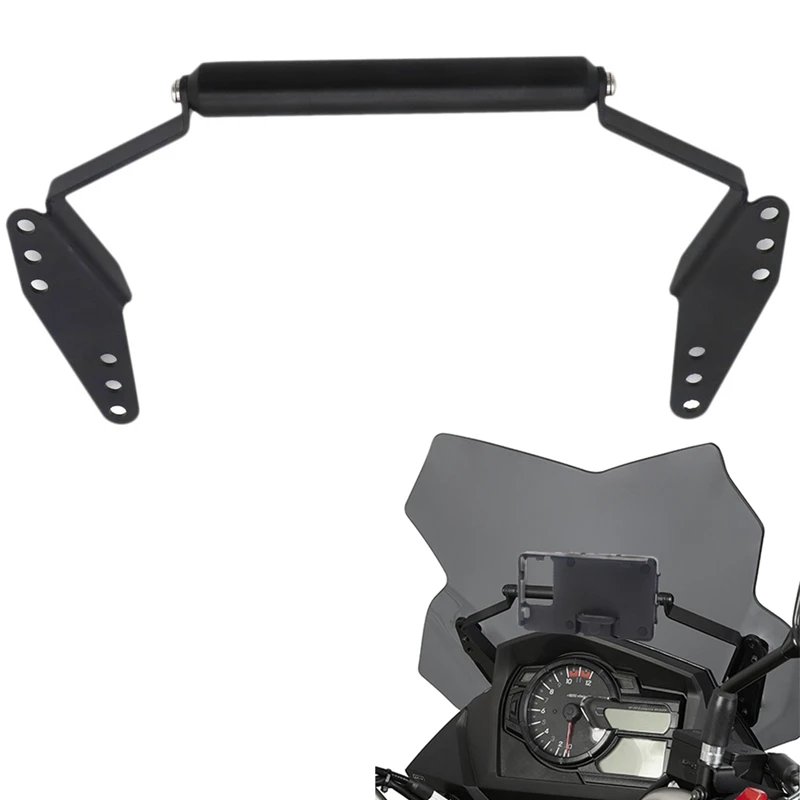 

22MM Motorcycle Phone Mount,GPS Navigation Bracket Adjustable Handlebar Phone Holder for SUZUKI V-Strom 650 V-Strom 650XT 2017-2