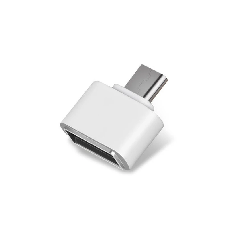 2 шт. Micro USB/TYPE-C OTG адаптер Мужской к USB 2,0 Женский Разъем данных портативный OTG конвертер для Android мобильных телефонов адаптеры
